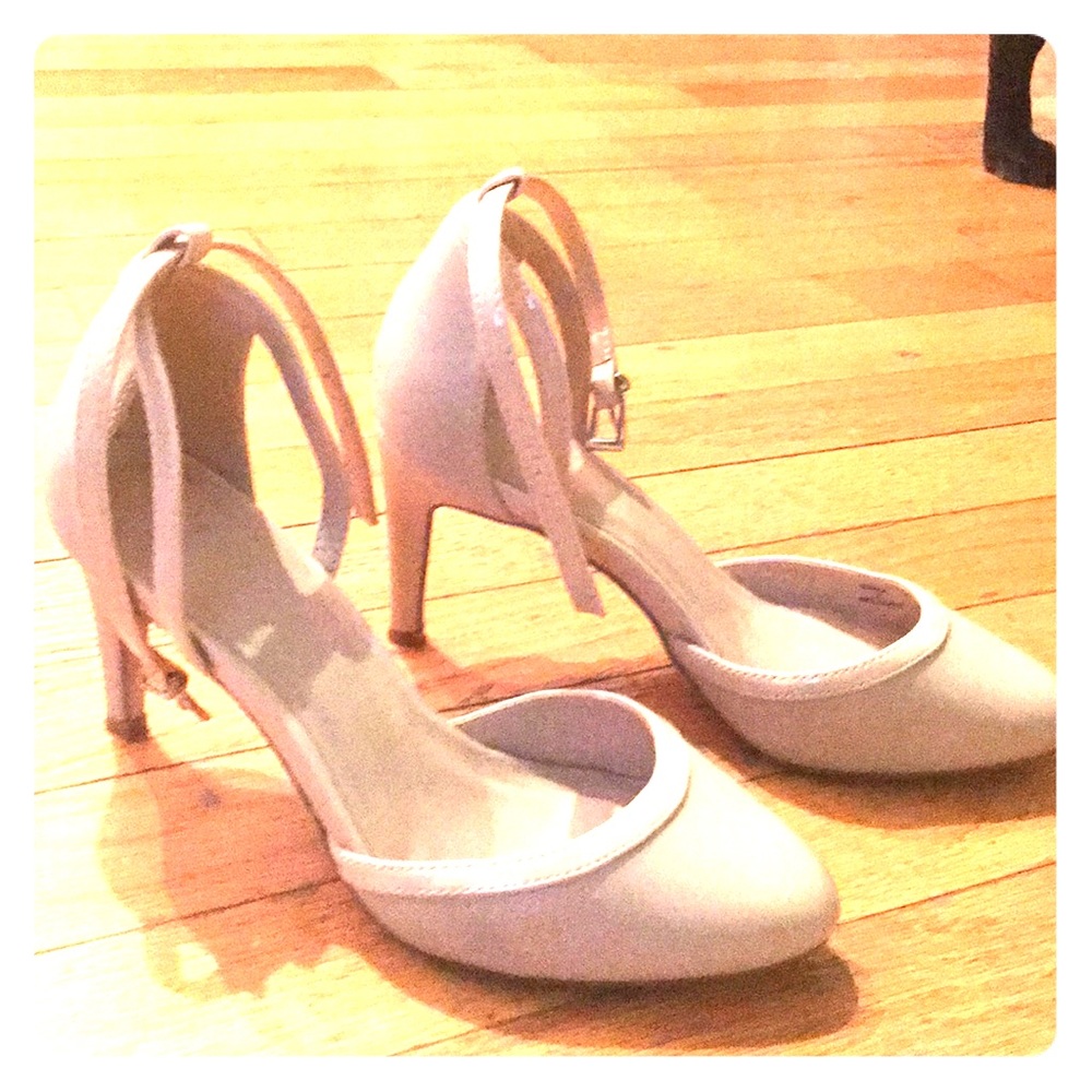 Cream heels